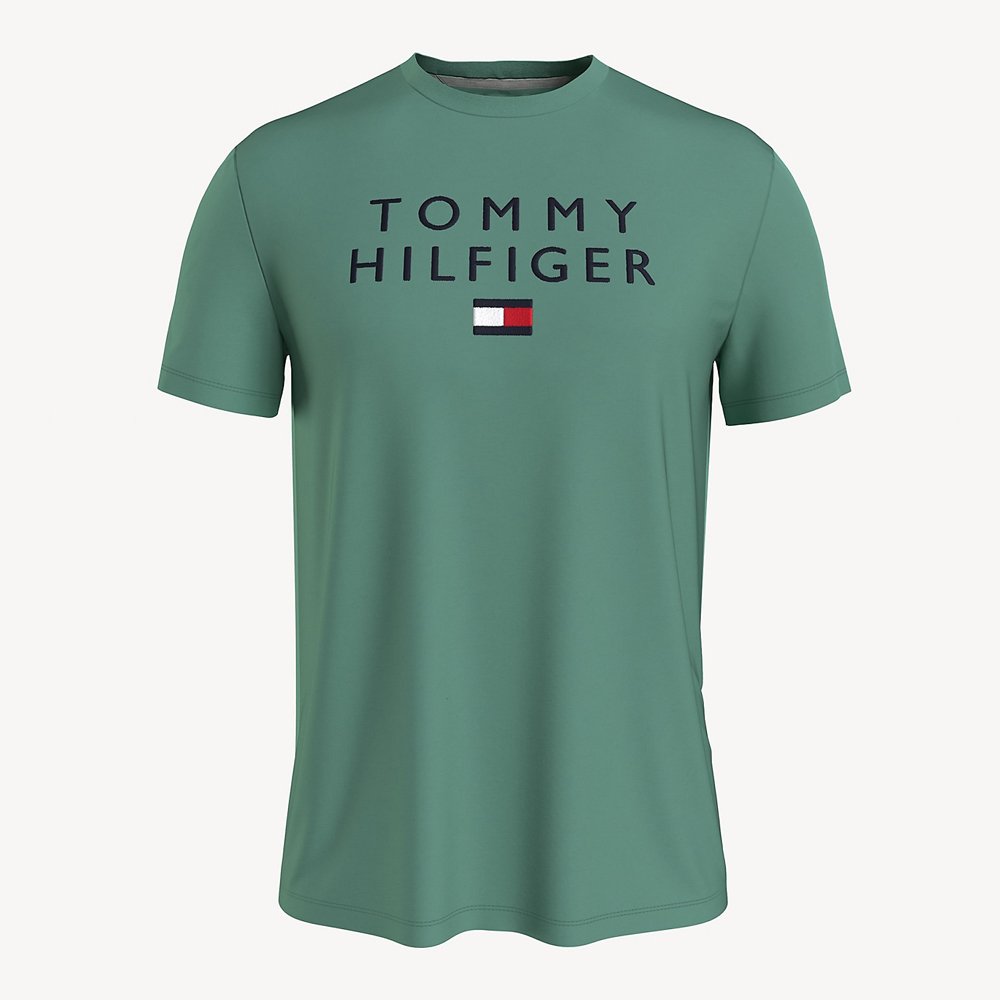 Áo Tommy Hilfiger Tommy Flag - Camp Green, Size M