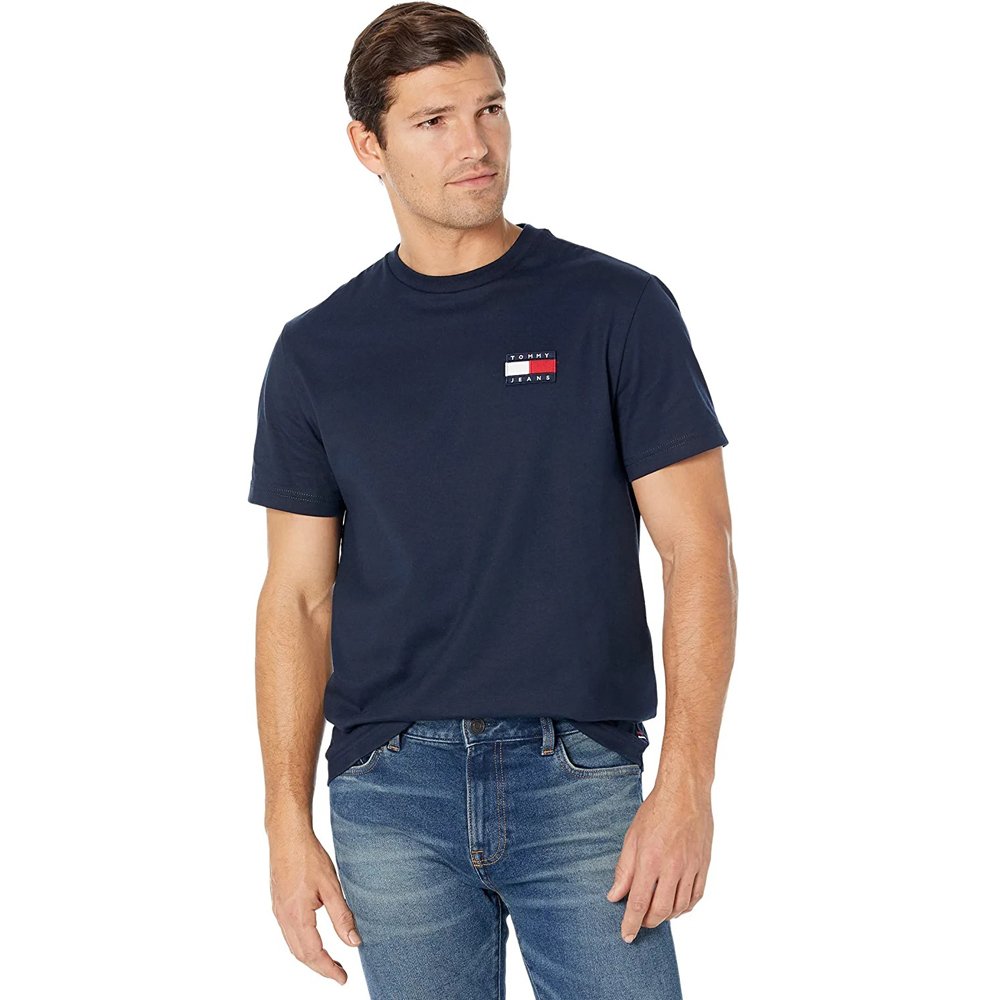 Áo Tommy Jeans Men's Badge - Navy, Size M