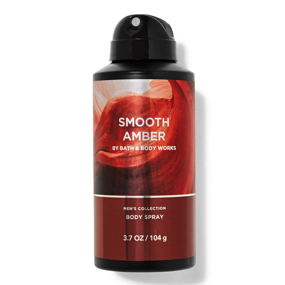 Xịt khử mùi toàn thân Bath & Body Works Men's Collection - Smooth Amber, 104g