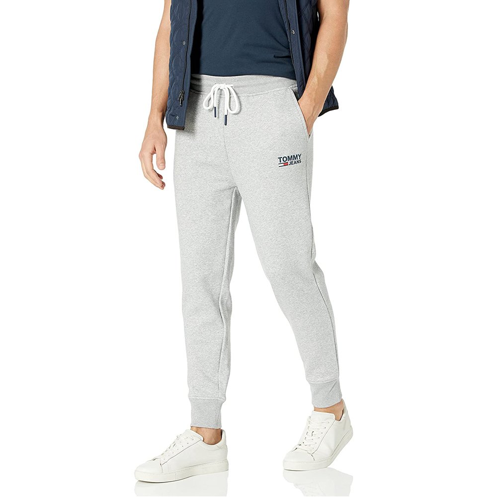 Quần Tommy Hilfiger Men's Tommy Jeans Jogger Sweatpants - Grey, Size S