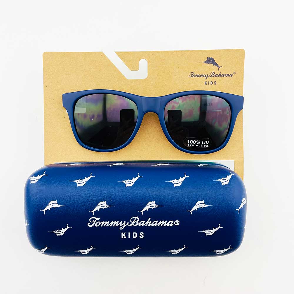 Kính mát Tommy Bahama Kids Shark Case, Navy/White