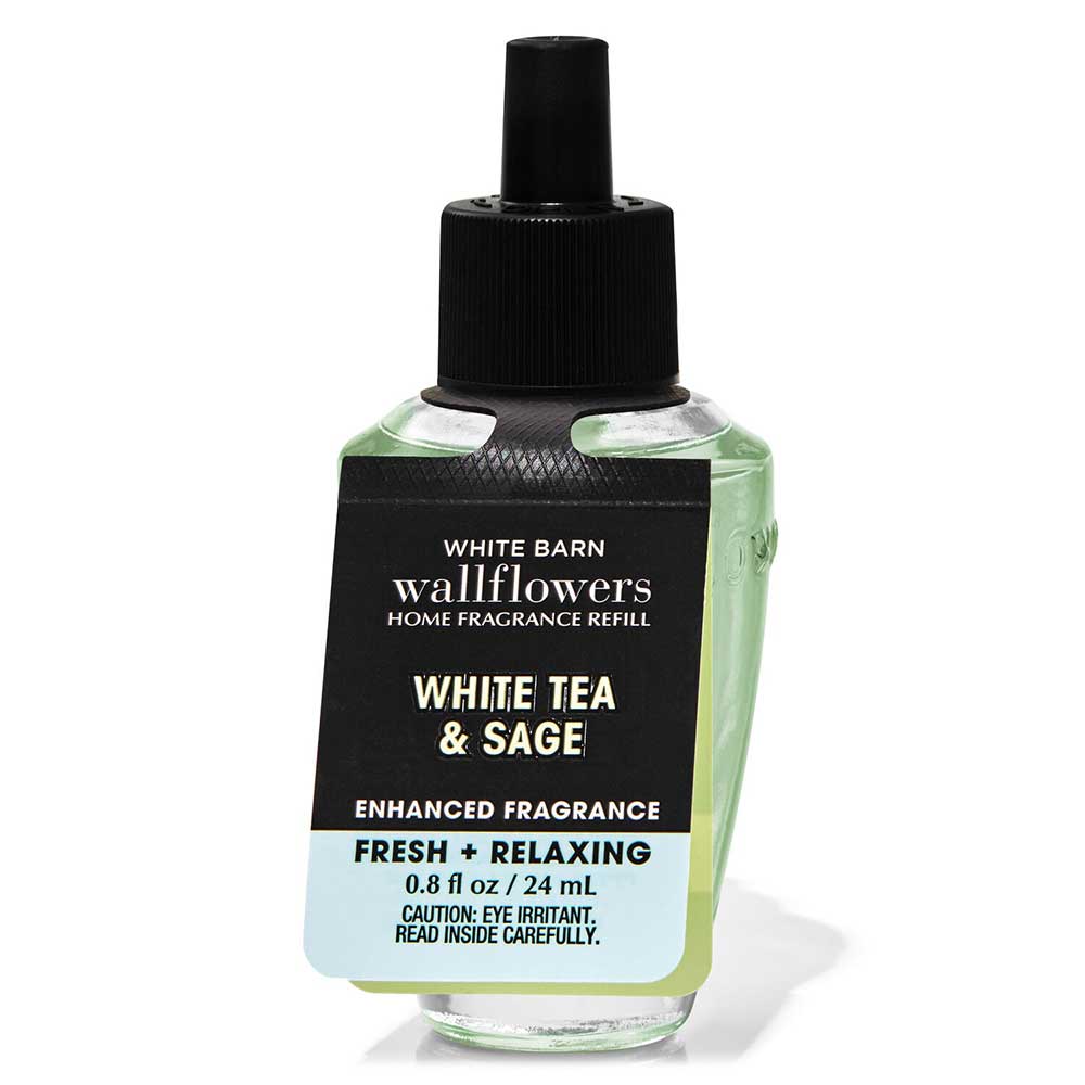 Tinh dầu thơm phòng Bath & Body Works White Barn -  White Tea & Sage, 24ml