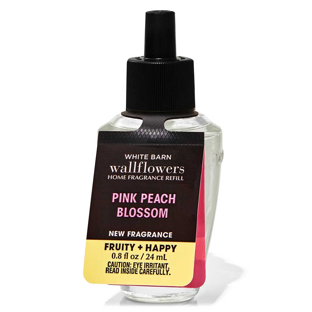 Tinh dầu thơm phòng Bath & Body Works White Barn - Pink Peach Blossom, 24ml
