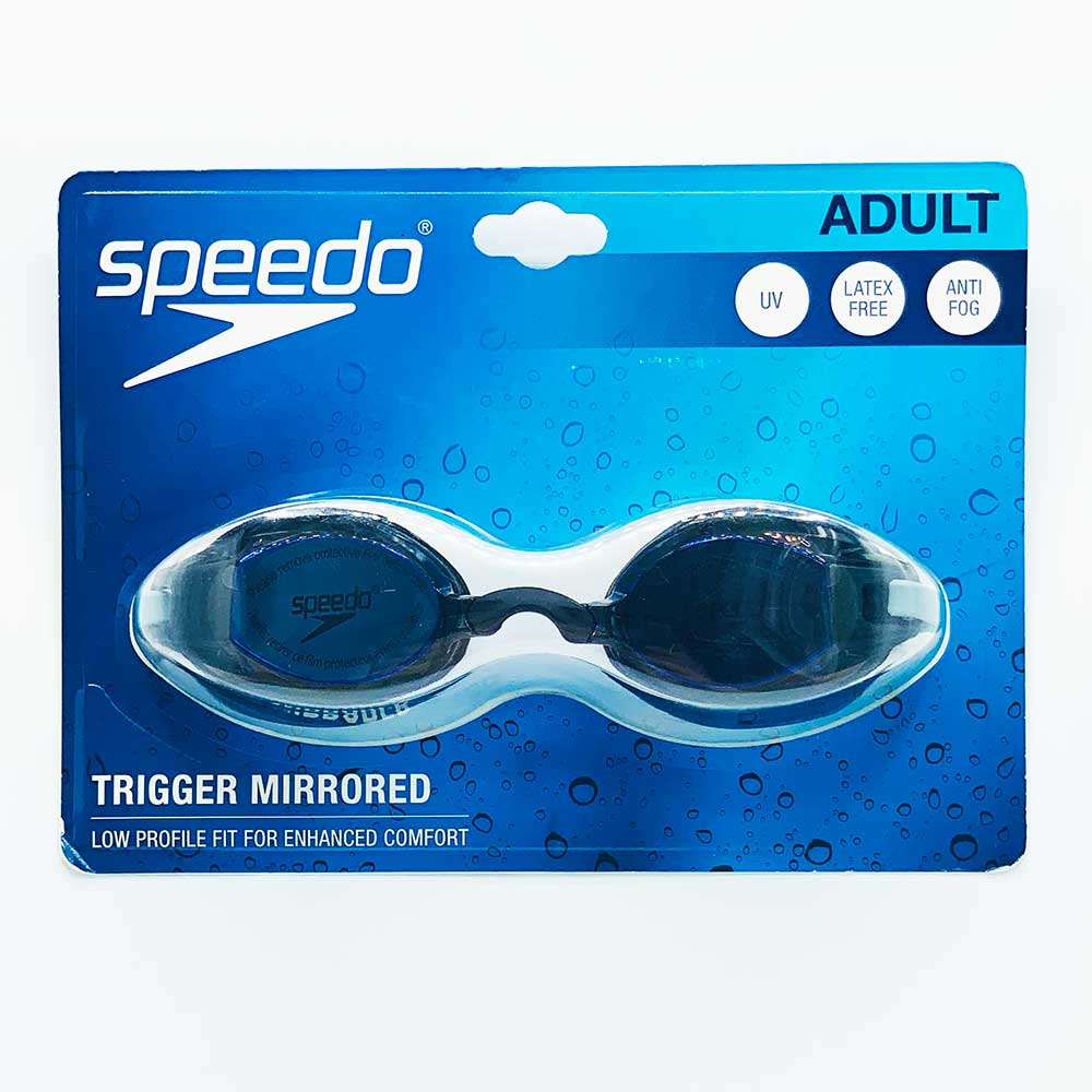 Kính bơi Speedo Adult - Trigger Mirrored, Black