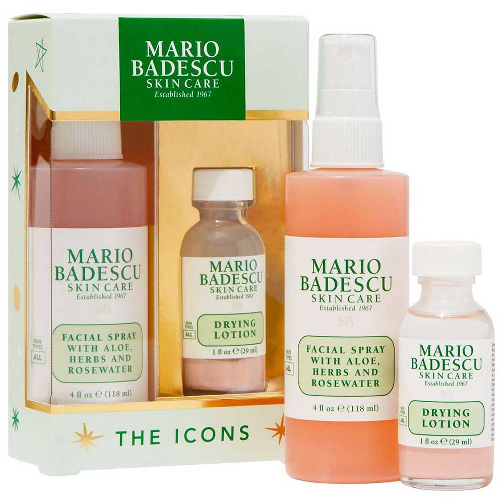 Set chấm mụn Mario Badescu The Icons, 118ml + 29ml