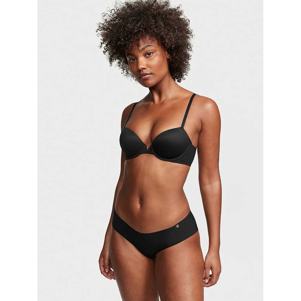 Quần lót Victoria's Secret No-Show Hiphugger - Black, Size XS