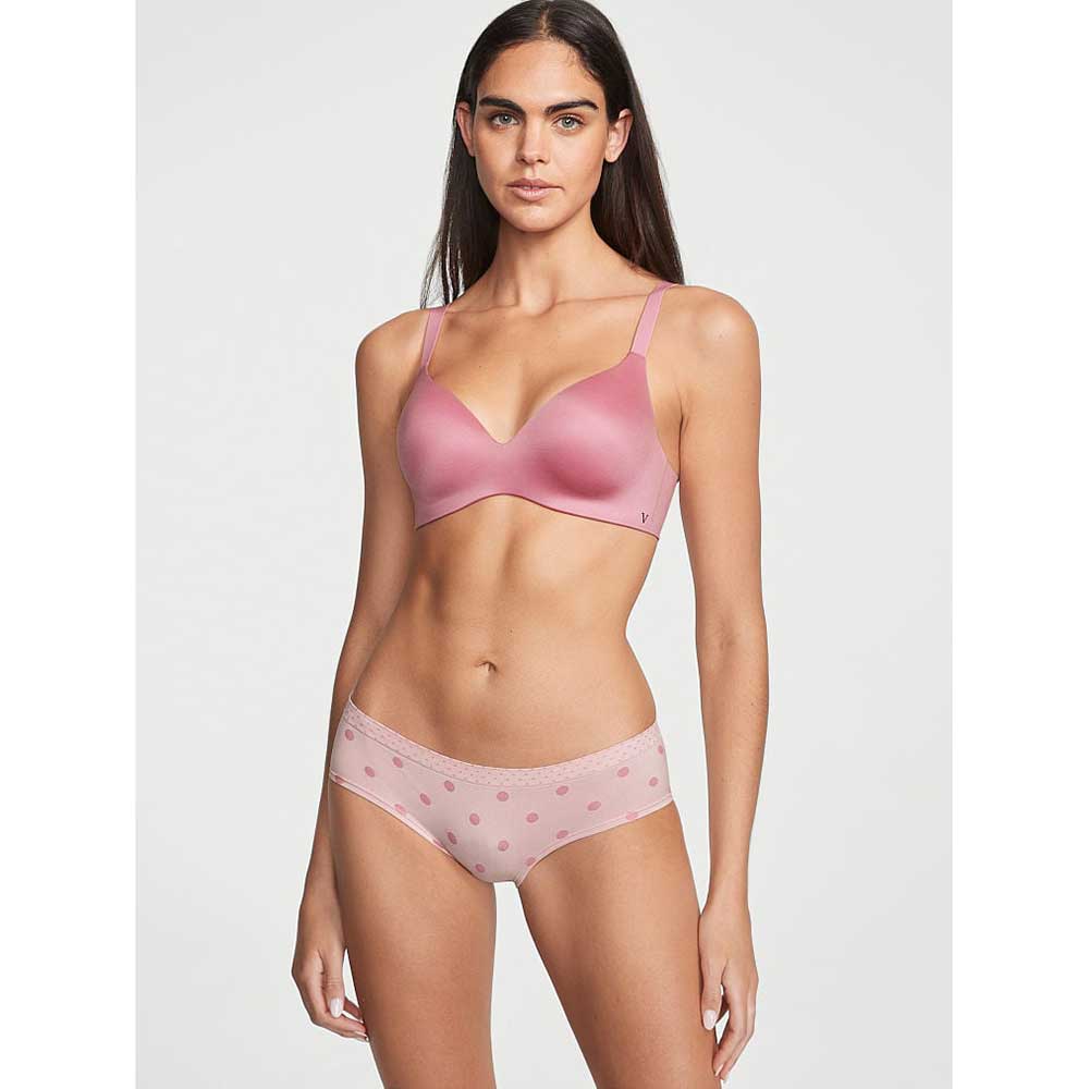 Quần lót Victoria's Secret Seamless Hiphugger - Prints Light Hyacinth, Size M