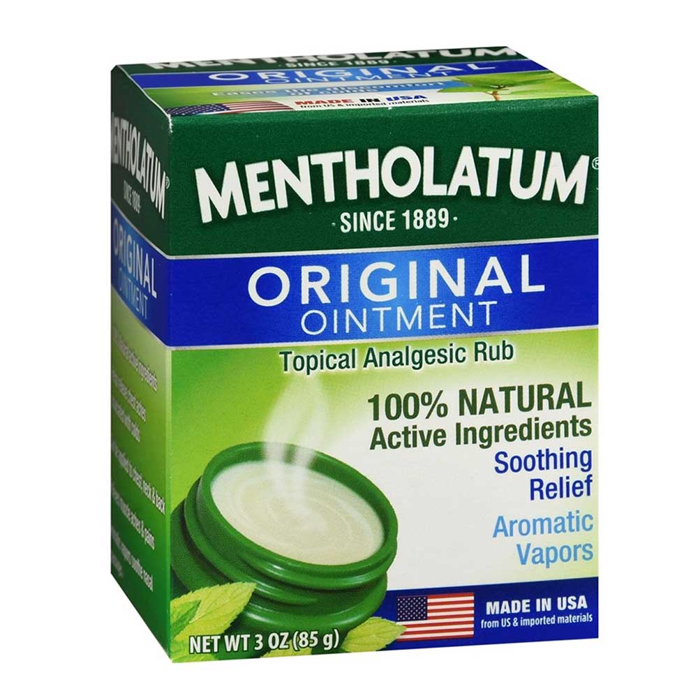 Dầu xoa bóp giảm đau Mentholatum Original Ointment, 85g
