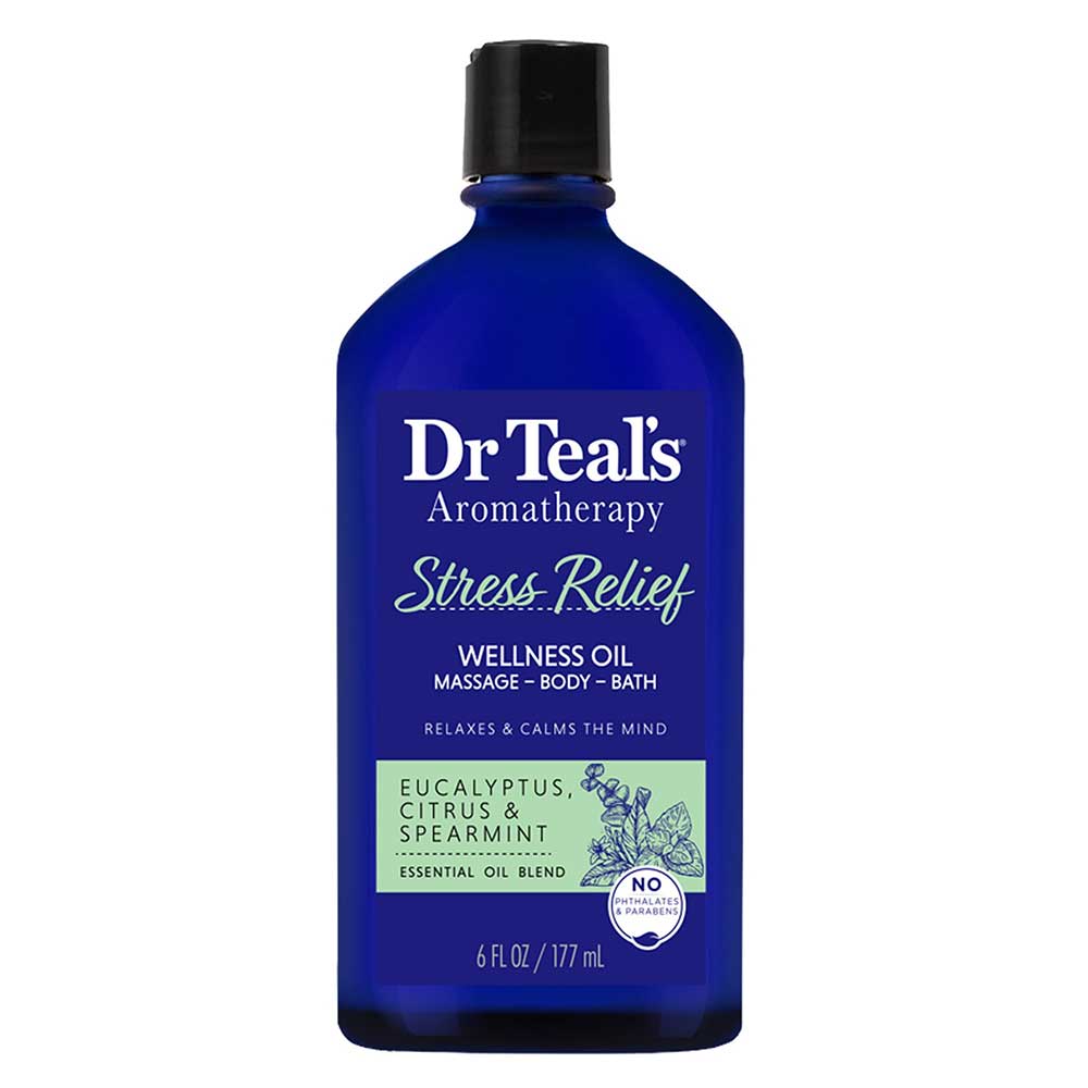 Dr Teal's Aromatherapy Stress Relief Wellness Oil, 177ml
