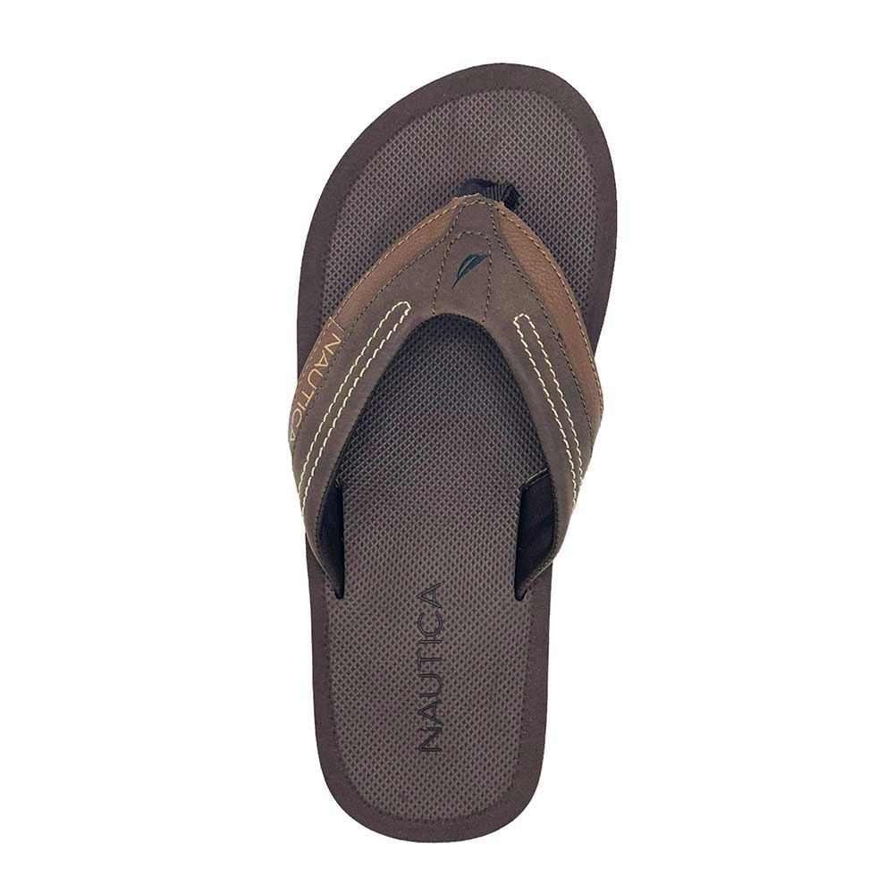 Dép Nautica Taurus Thong Sandal - Bark, Size 7 ~ 40