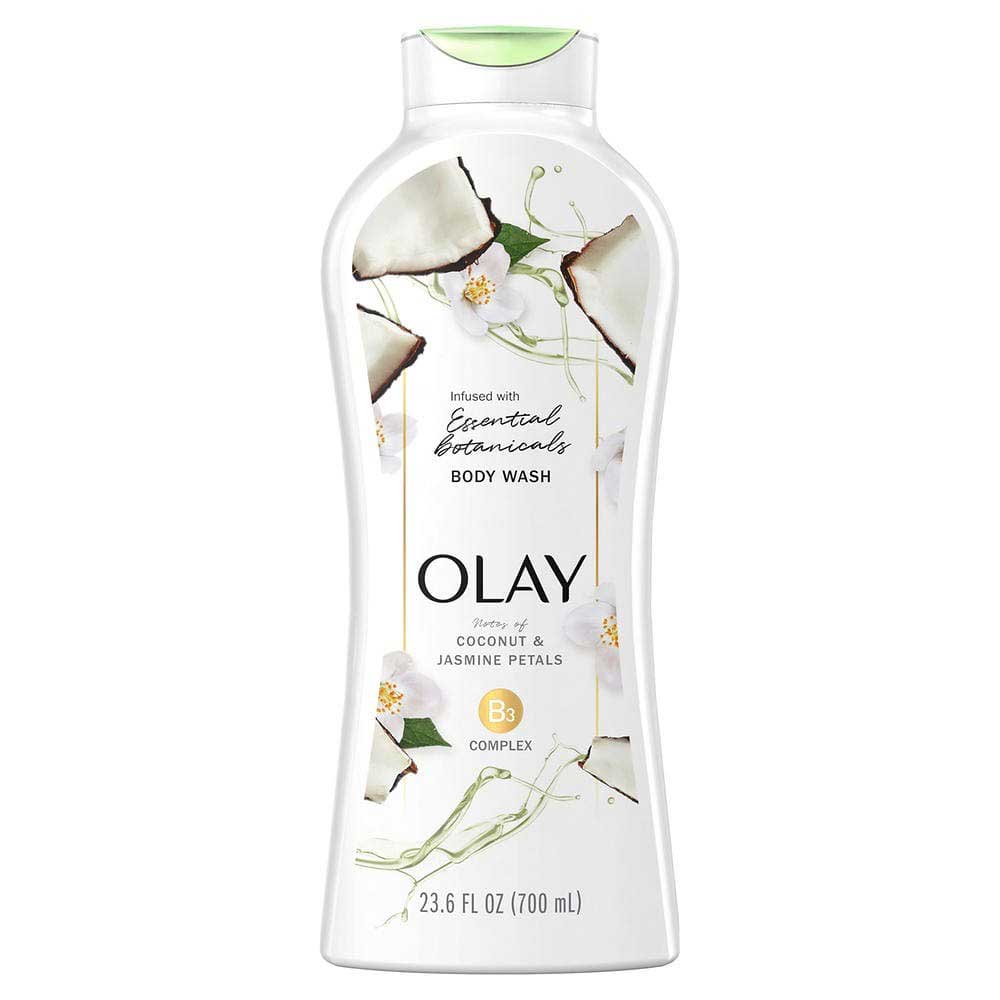 Sữa tắm Olay Infused With Essential Botanicals -  Coconut & Jasmine Petals, 700ml