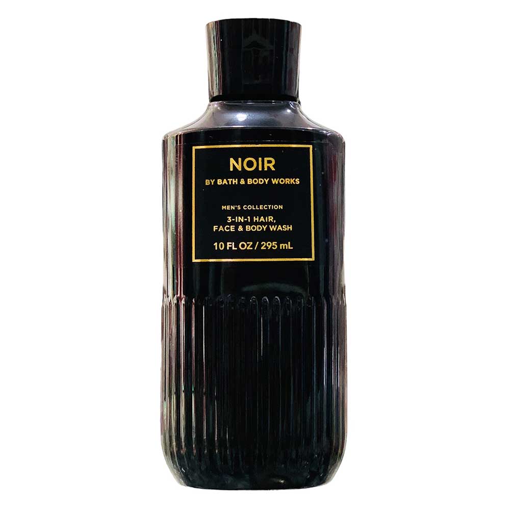Gel tắm + gội + rửa mặt Bath & Body Works 3in1 Men's Collection - Noir, 295ml