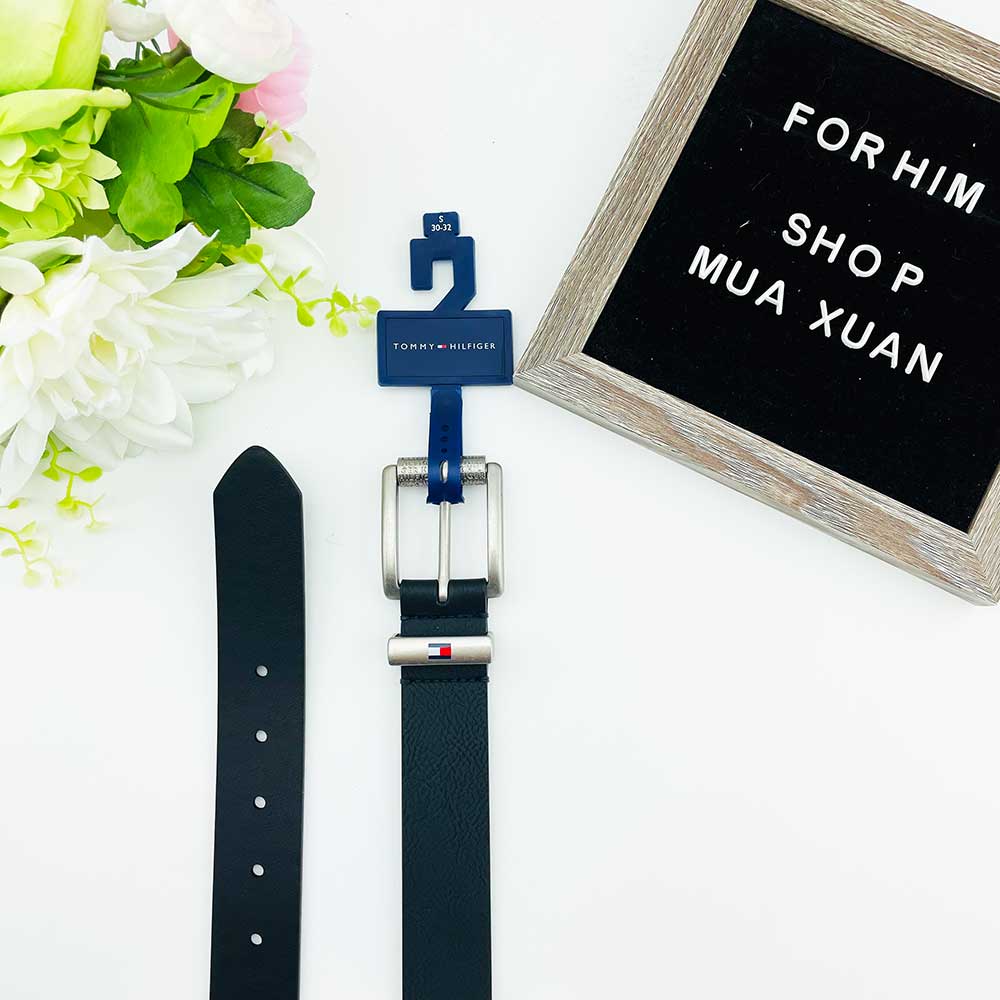 Thắt lưng Tommy Hilfiger - Black, Size L (38-40)