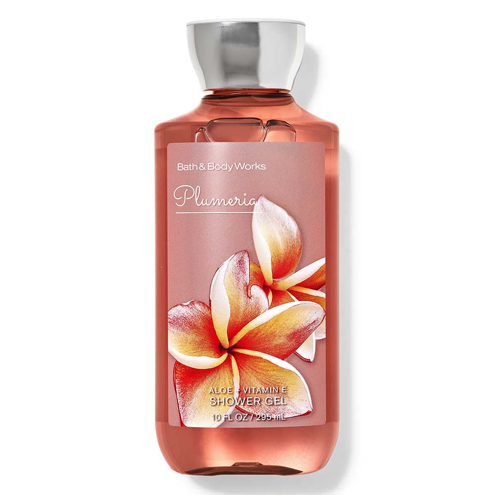 Gel tắm Bath & Body Works - Plumeria, 295ml