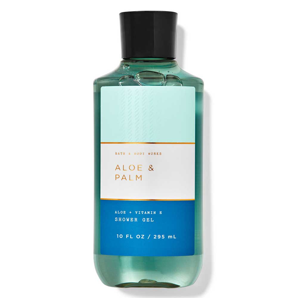 Gel tắm Bath & Body Works Men's - Aloe & Palm, 295ml