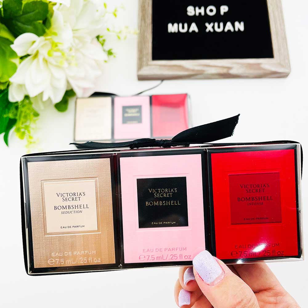 Set nước hoa Victoria's Secret Mini Fragrance Set, 3 x 7.5ml