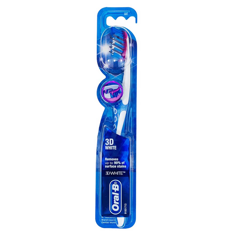 Bàn chải răng Oral-B 3D White - Soft