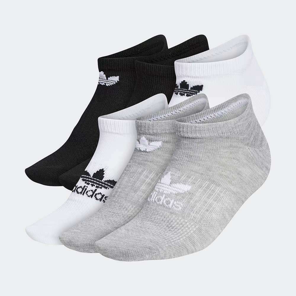 Vớ Adidas Adidas Classic Superlite Super-No-Show - Set 6 đôi, Heather Grey/White/Black