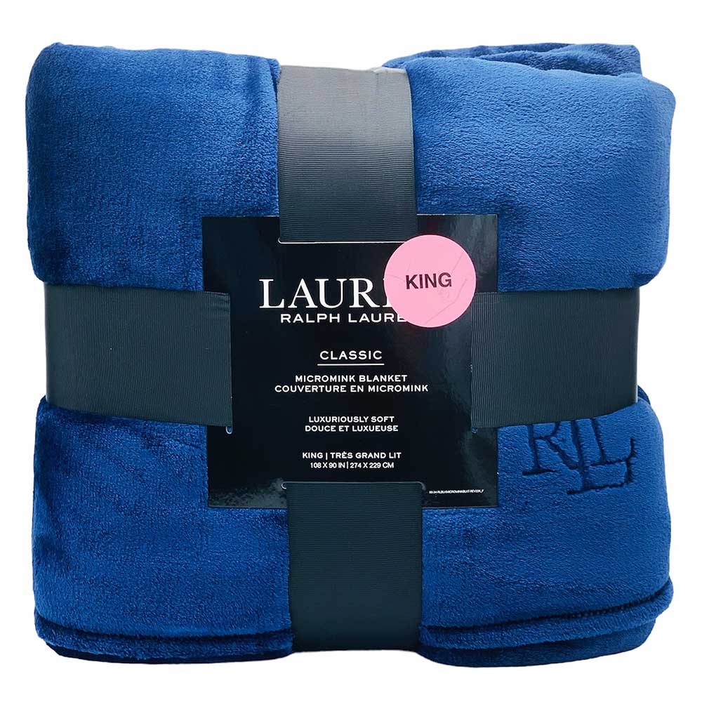 Chăn Ralph Lauren King Size, Navy