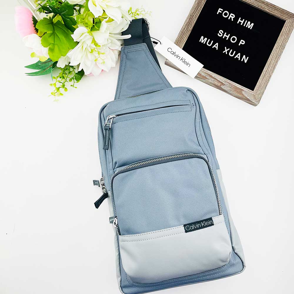 Túi Calvin Klein Big Utility Sling Bag, Beloved Blue