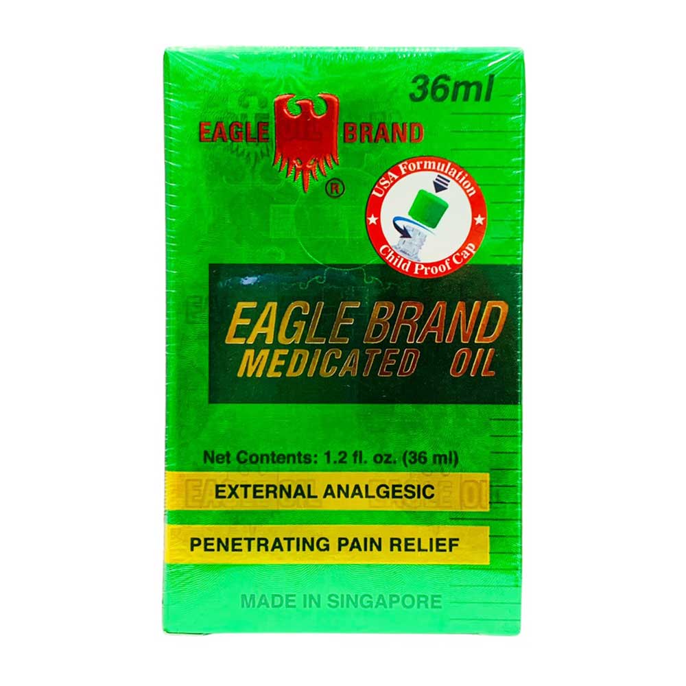 Dầu gió Eagle Brand Medicated Oil, 36ml