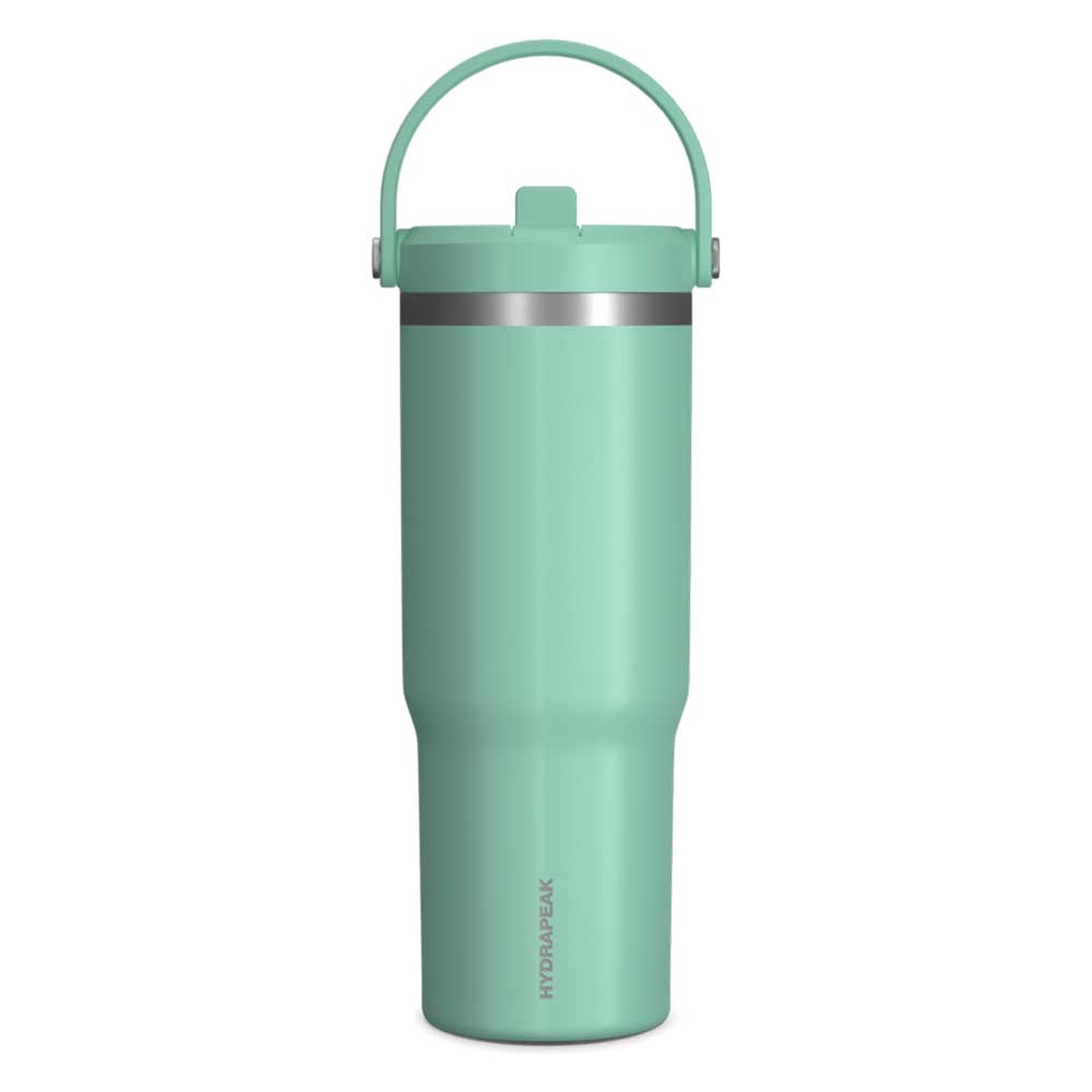 Bình giữ nhiệt Hydrapeak Nomad Bottle With Handle And Straw Lid - Pale Sage, 946ml