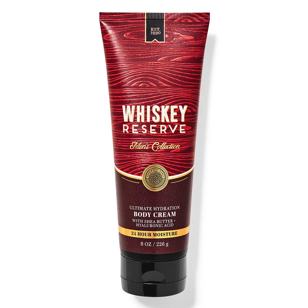 Kem dưỡng da Bath & Body Works Men's Collection - Whiskey Reserve, 226g