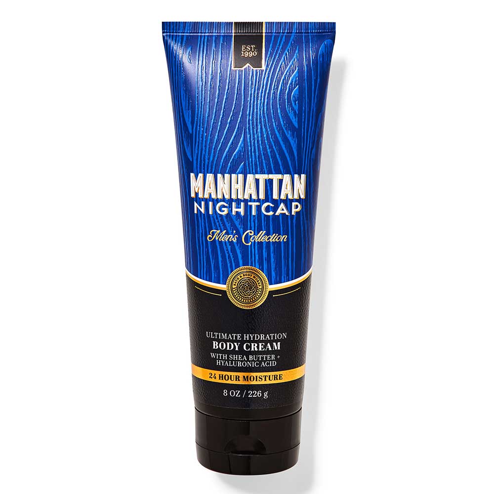 Kem dưỡng da Bath & Body Works Men's Collection - Manhattan Nightcap, 226g