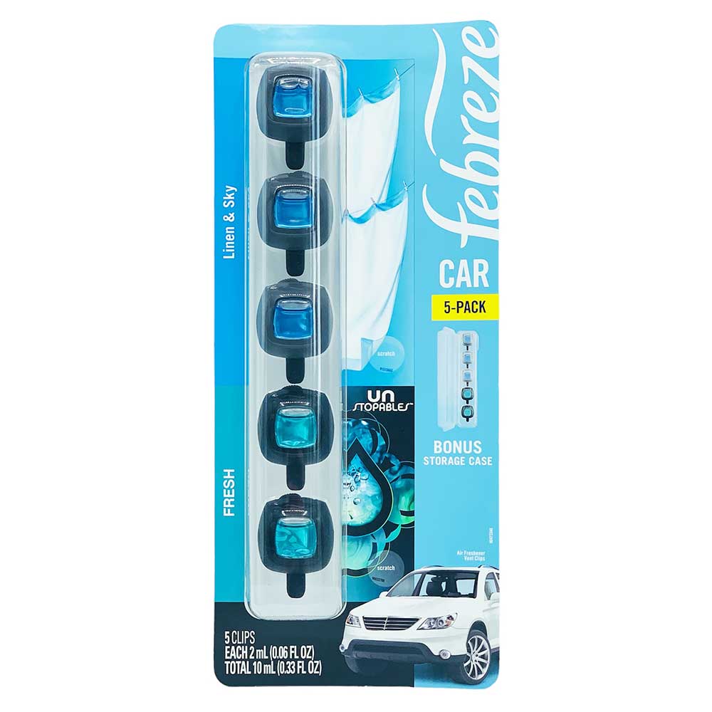Tinh dầu thơm xe Febreze Air Freshener Car Vent Clips - Mix 1