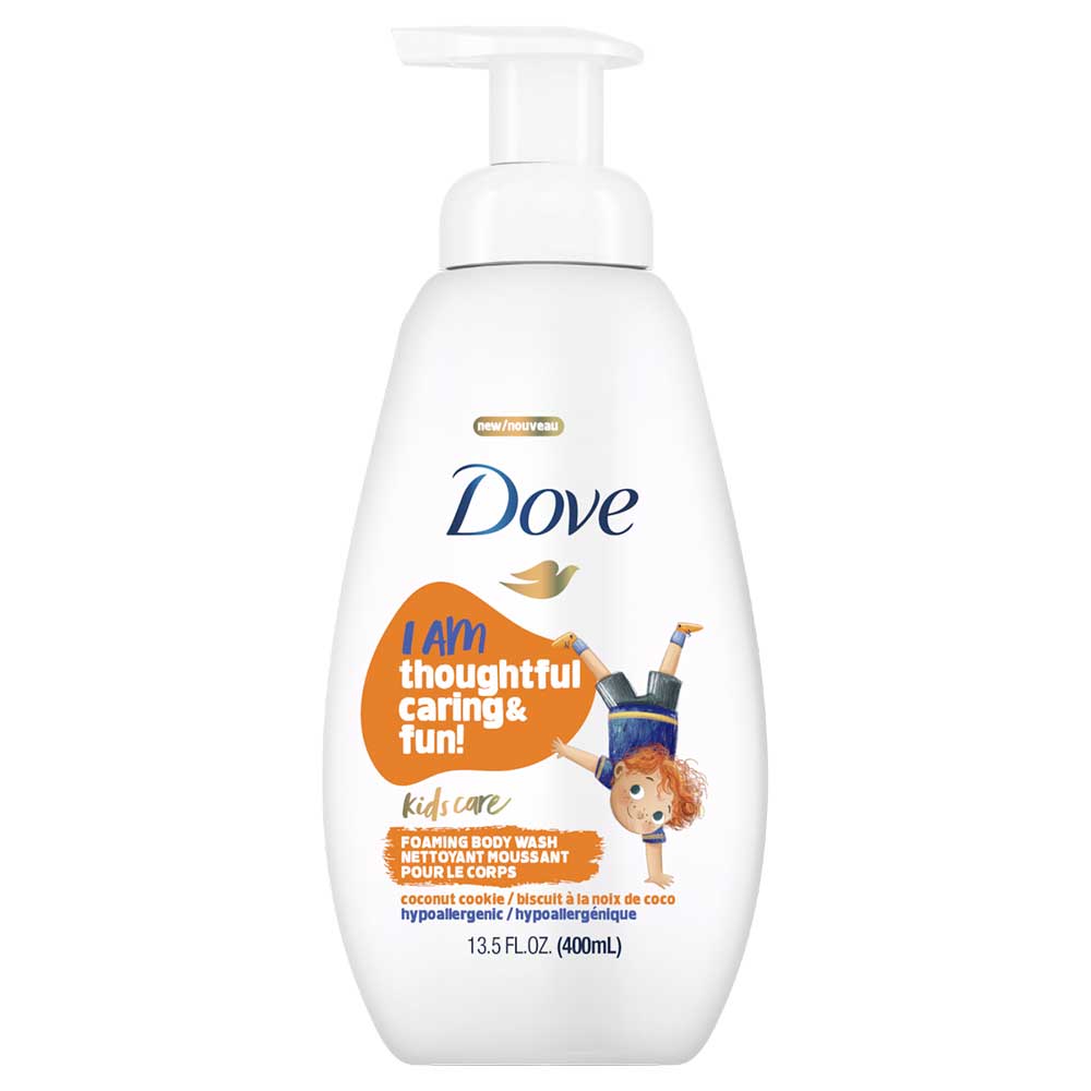 Sữa tắm Dove Kids Care Foaming Body Wash - Coconut Cookie, 400ml