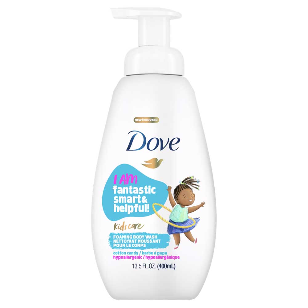 Sữa tắm Dove Kids Care Foaming Body Wash - Cotton Candy, 400ml
