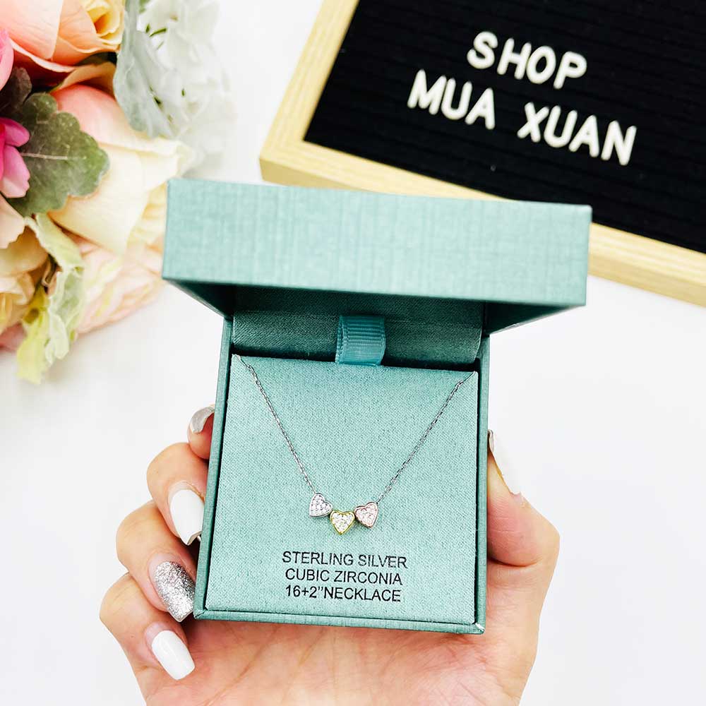 Dây chuyền Rachel Zoe Sterling Silver Cubic Zirconia