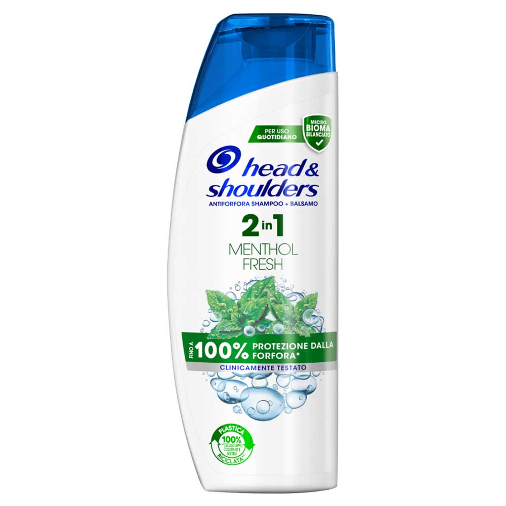 Dầu gội xả Head & Shoulders Menthol Fresh 2in1, 360ml