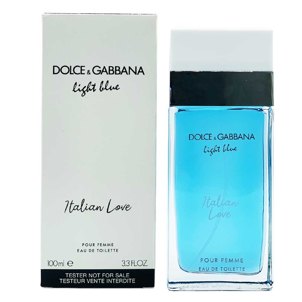 Nước hoa Tester DOLCE & GABBANA Light Blue Italian Love - Eau de Toilette 100ml
