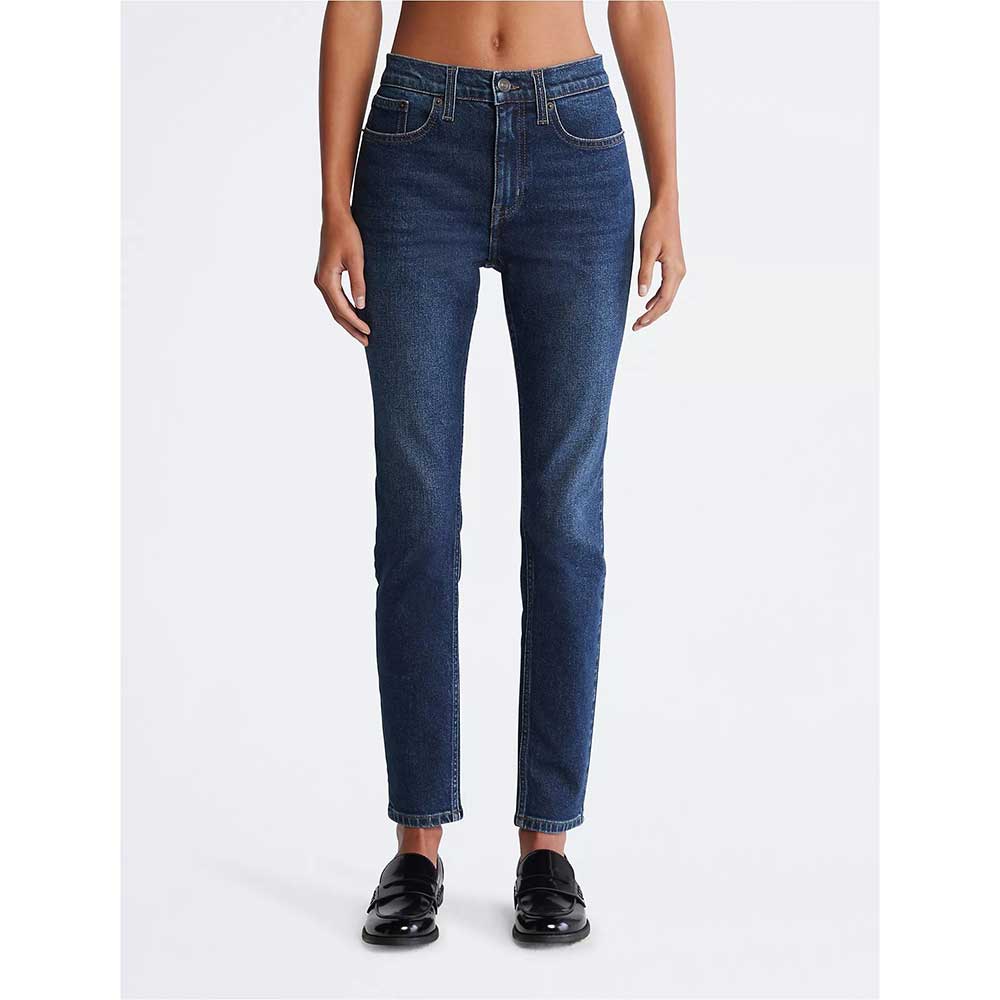 Quần Calvin Klein High Rise Vintage Skinny Fit Stretch Jeans - Gateway, Size 27