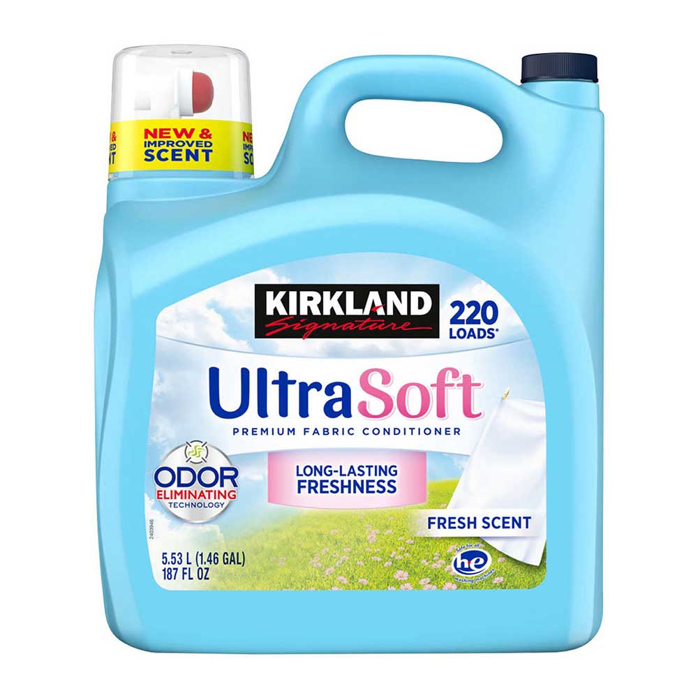 Nước xả vải Kirkland Signature Ultra Soft Liquid Fabric Softener