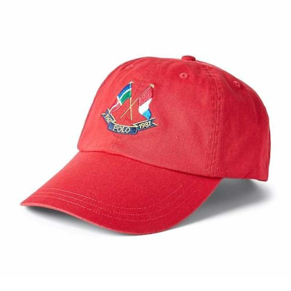 Mũ Polo Ralph Lauren Cross Flags, Red