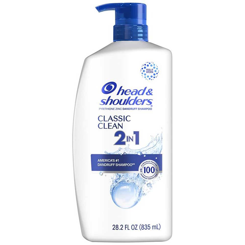 Dầu gội xả Head & Shoulders Classic Clean 2in1, 835ml