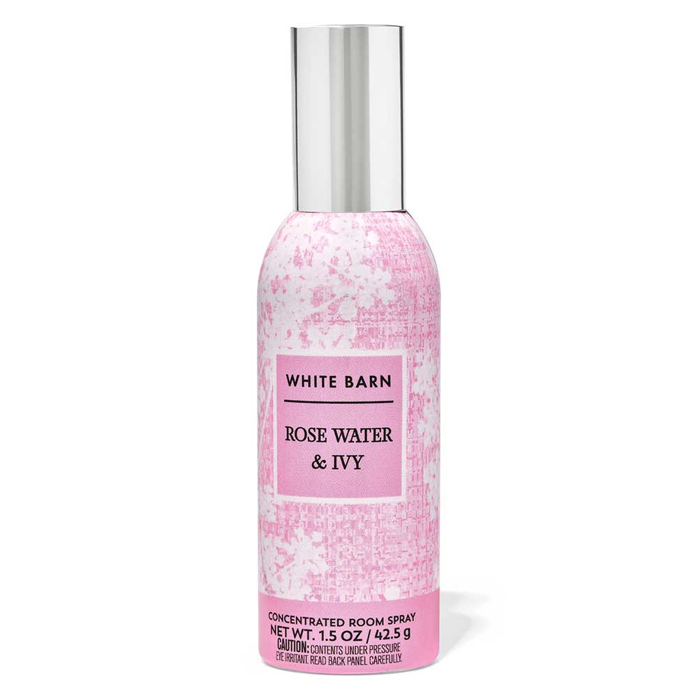 Xịt thơm phòng Bath & Body Works White Barn - Rose Water & Ivy, 42.5g