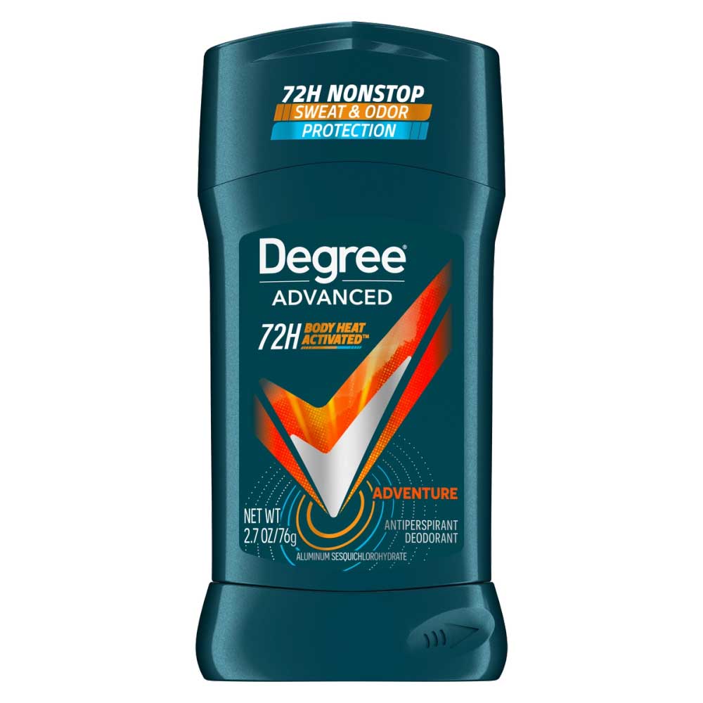 Khử mùi Degree Men Advanced 72h Motionsense Adventure, 76g