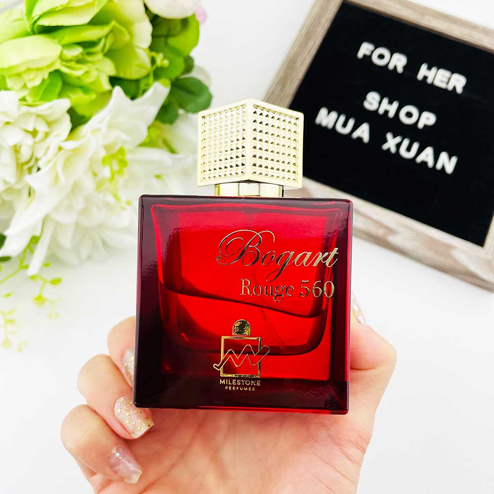 Nước hoa Milestone Bogart Rouge 560 - Eau De Parfum, 100ml