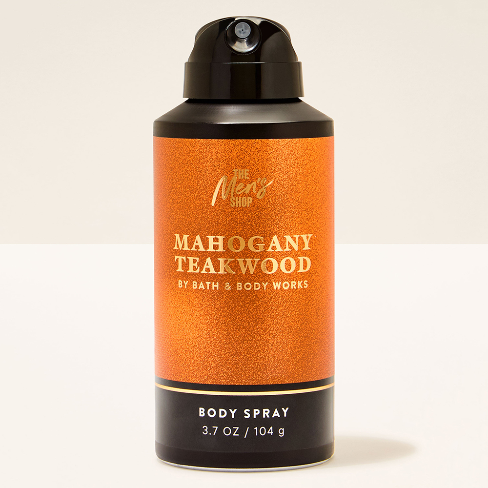 Xịt thơm toàn thân Bath & Body Works Men's Collection - Mahogany Teakwood, 104g