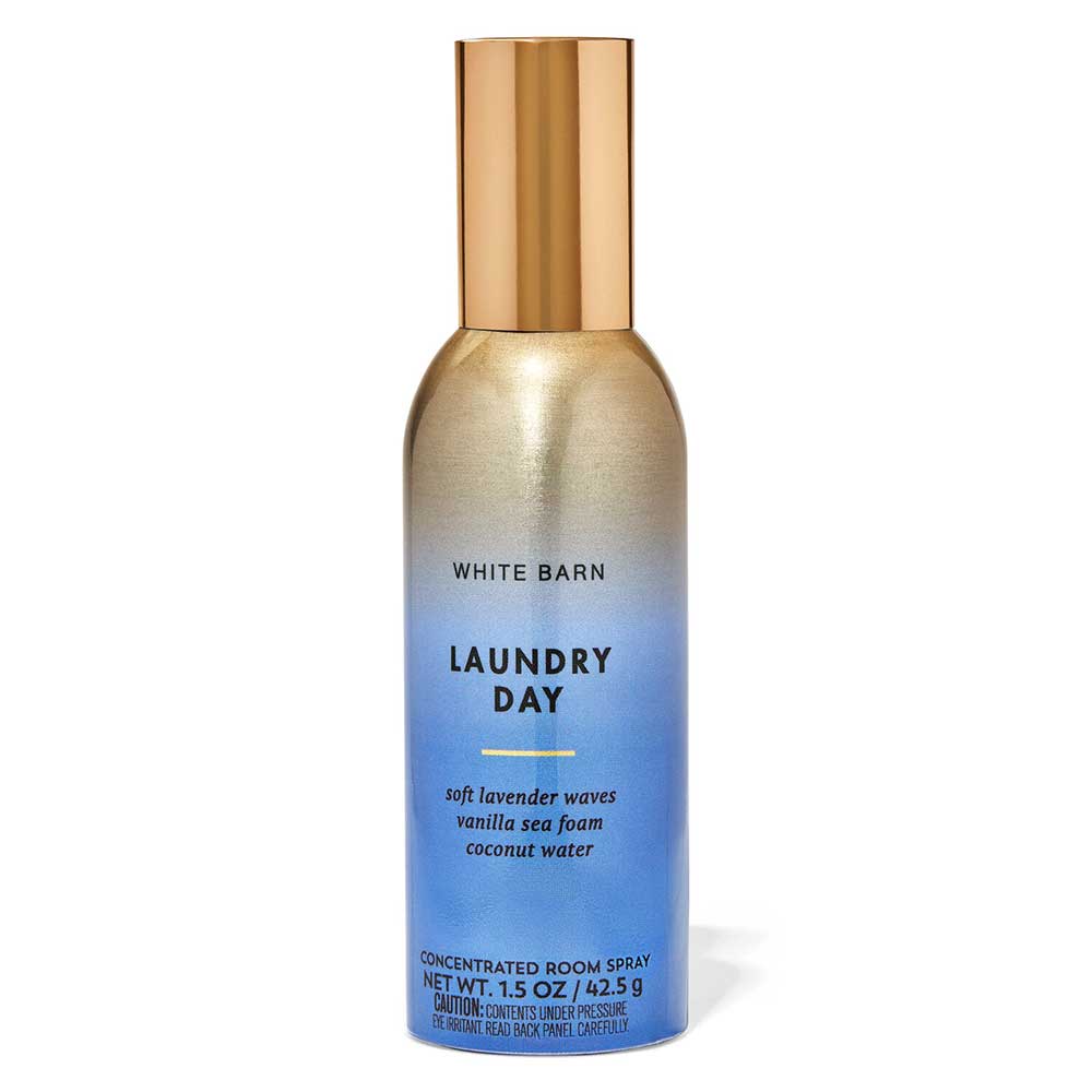 Xịt thơm phòng Bath & Body Works White Barn - Laundry Day, 42.5g