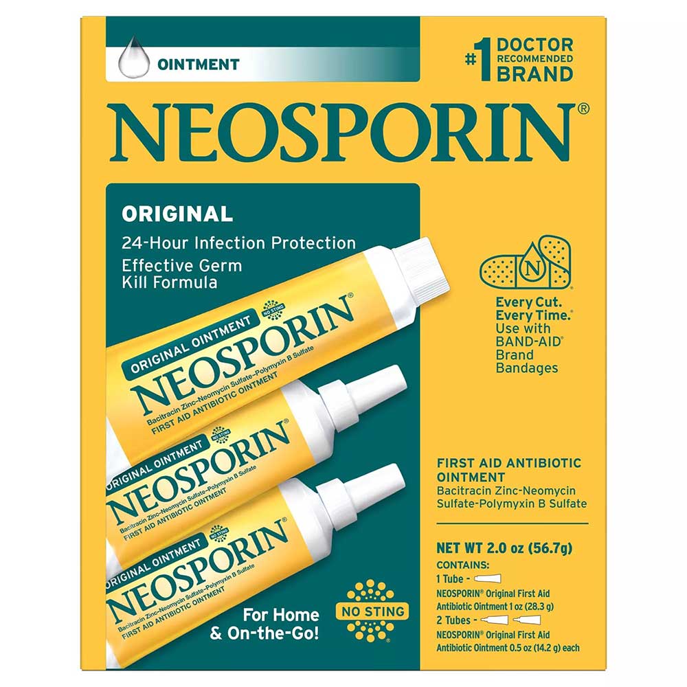 Thuốc mỡ NEOSPORIN Original, (14.2g x 2) + 28.3g