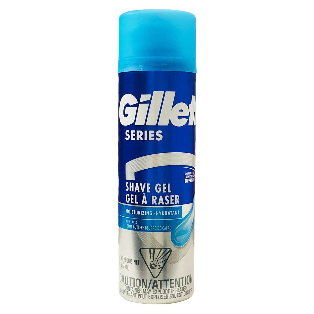 Gel cạo râu Gillette Series Moisturizing, 198g