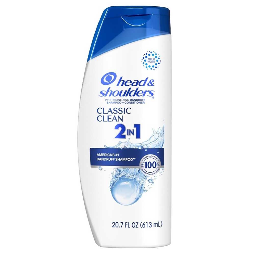 Dầu gội xả Head & Shoulders Classic Clean 2in1, 613ml