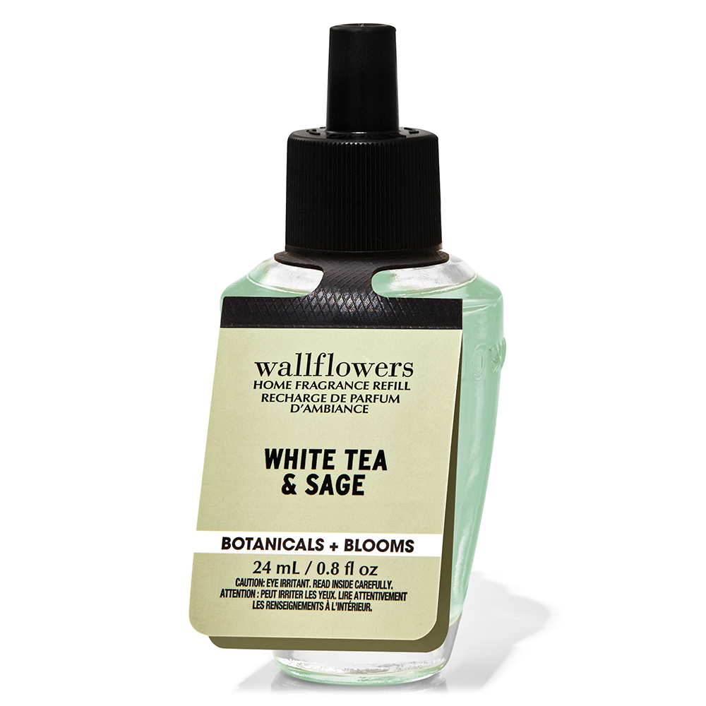 Tinh dầu thơm phòng Bath & Body Works White Barn - White Tea & Sage, 24ml