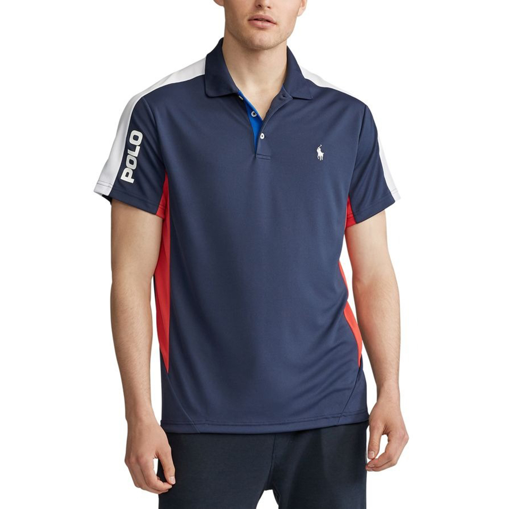 Áo Polo Ralph Lauren Men's Performance Piqué Polo Shirt - Navy Multi, Size S