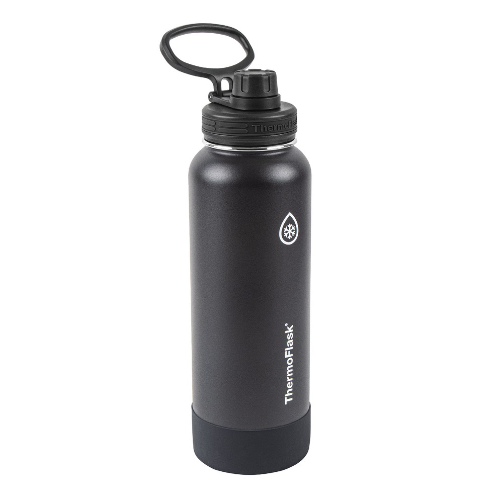 Bình giữ nhiệt ThermoFlask Stainless Steel - Black, 1.2L