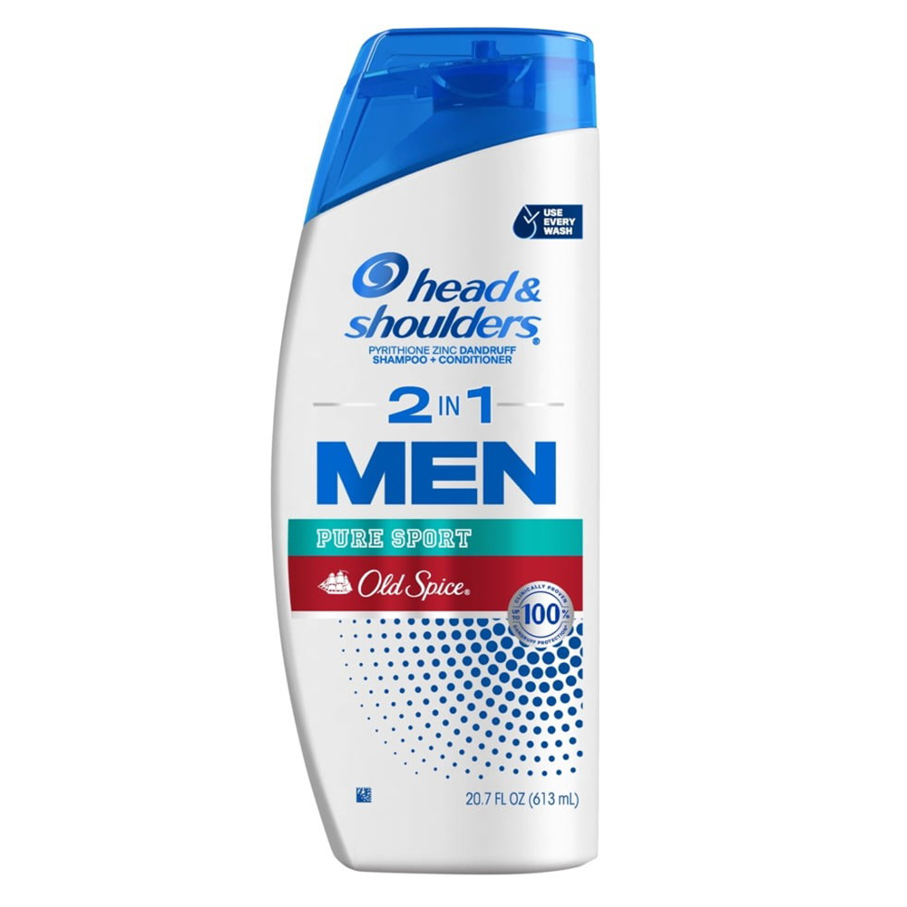 Dầu gội xả Head & Shoulders Old Spice Pure Sport 2in1 For Men, 613ml